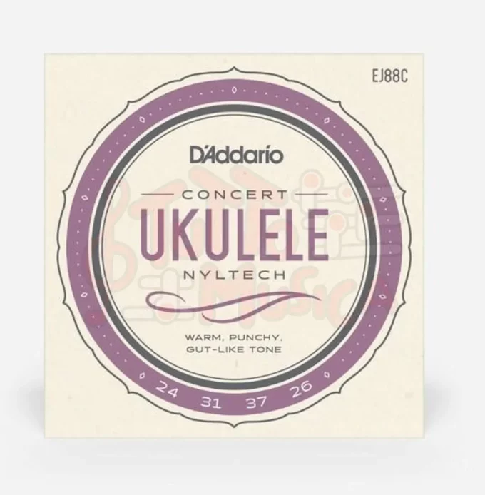 D'addario ej88c muta di corde per Ukulele