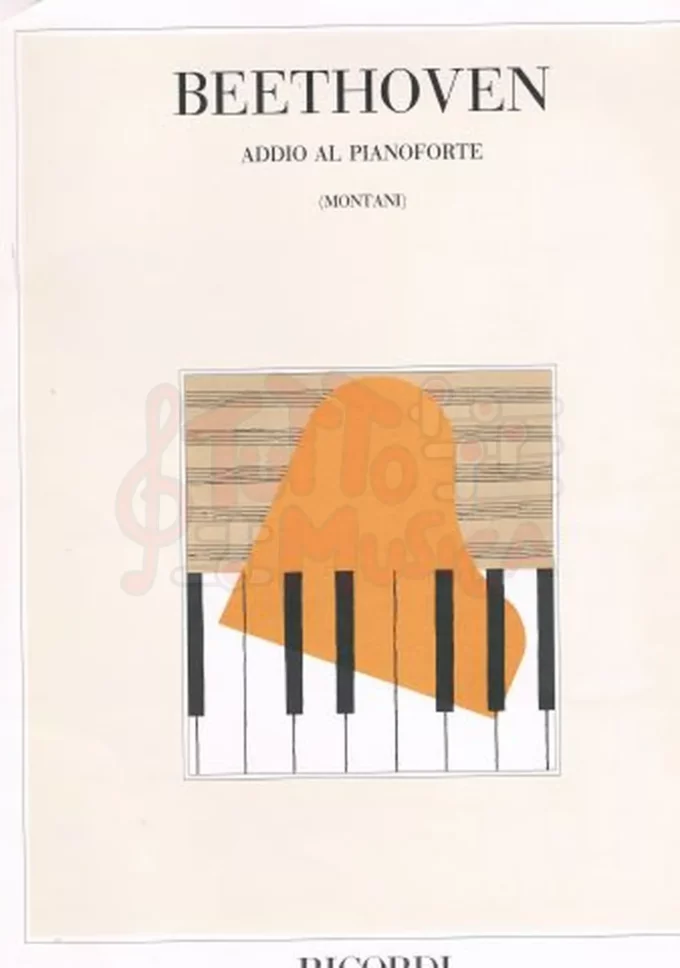 Beethoven Addio al Pianoforte Rev. Montani