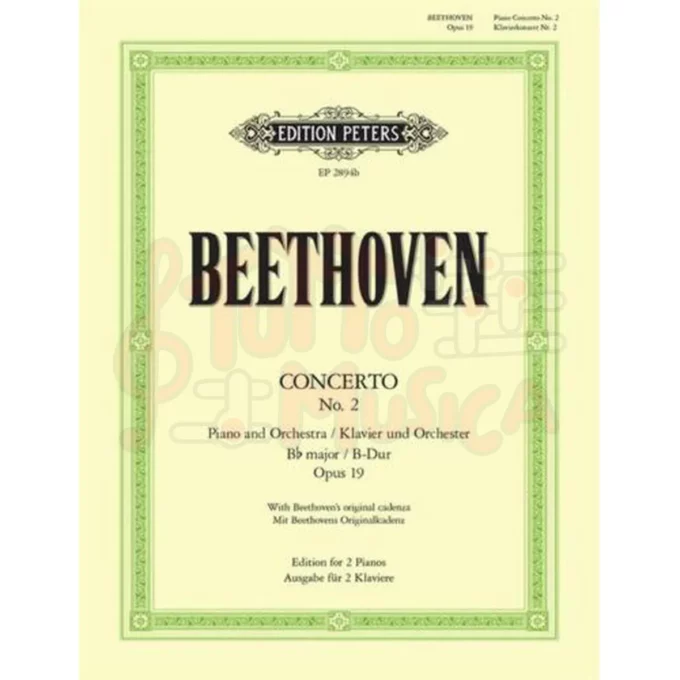 Beethoven Concerto n. 2 in Sib Magg. op.19
