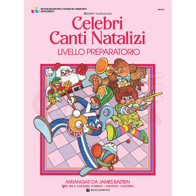 Bastien Celebri Canti Natalizi Ed. Rugginenti