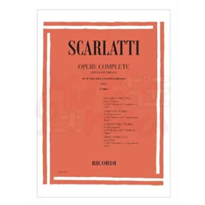 Scarlatti opere complete per clavicembalo