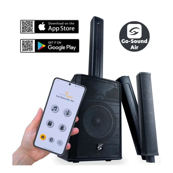Soundsation HYPER UP 8A Sistema Audio Portatile a Colonna a Batteria